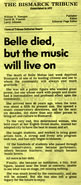 Belle Mehus — news article