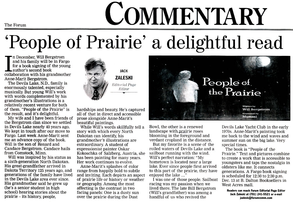 Fargo Forum — People of the Prairie