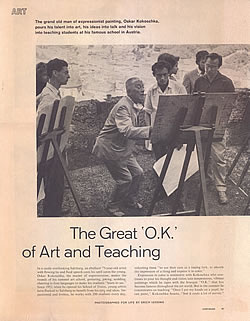 Oskar Kokoschka — Life Magazine, page 2